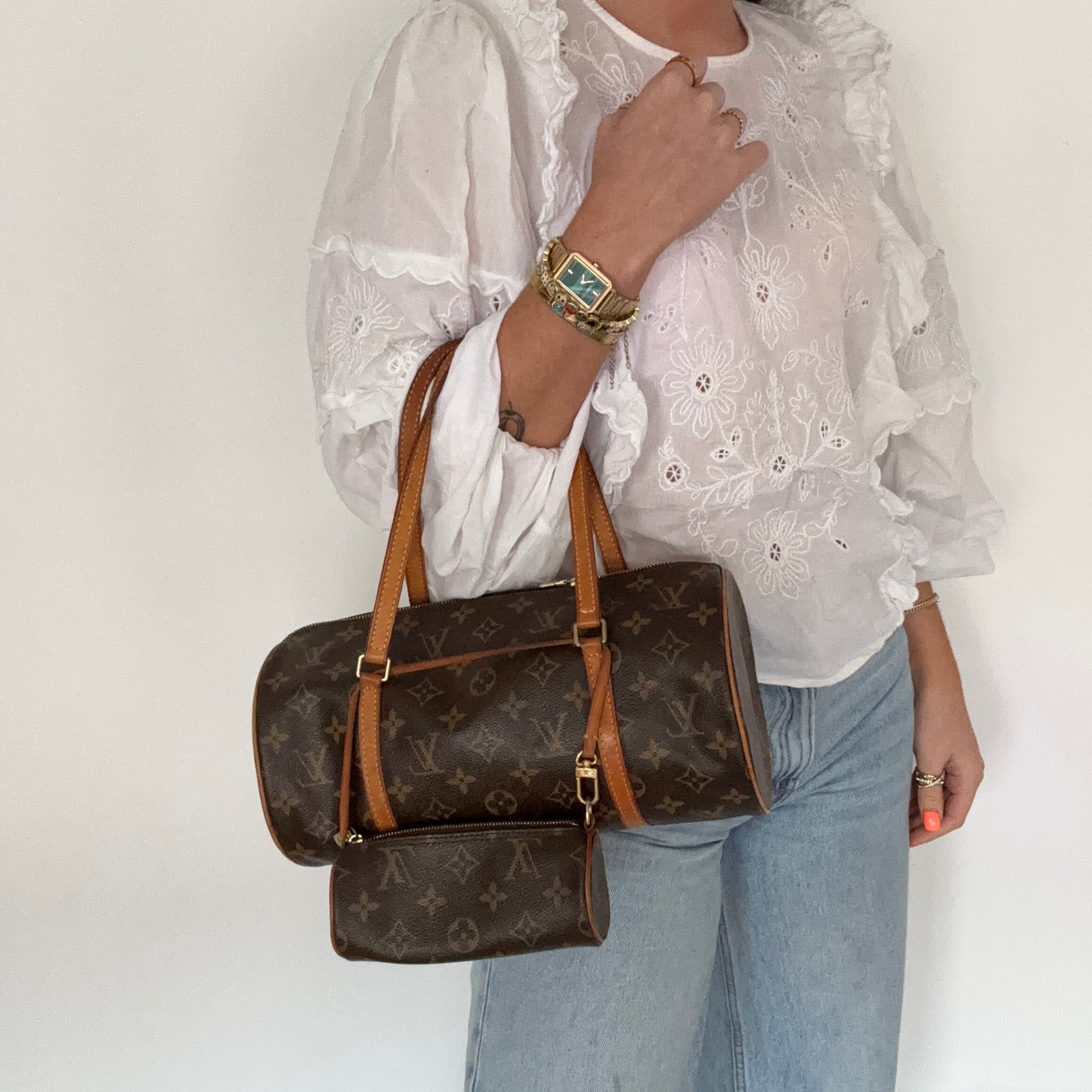 Louis Vuitton Papillon with Baby Monogram MB0093 - 2003