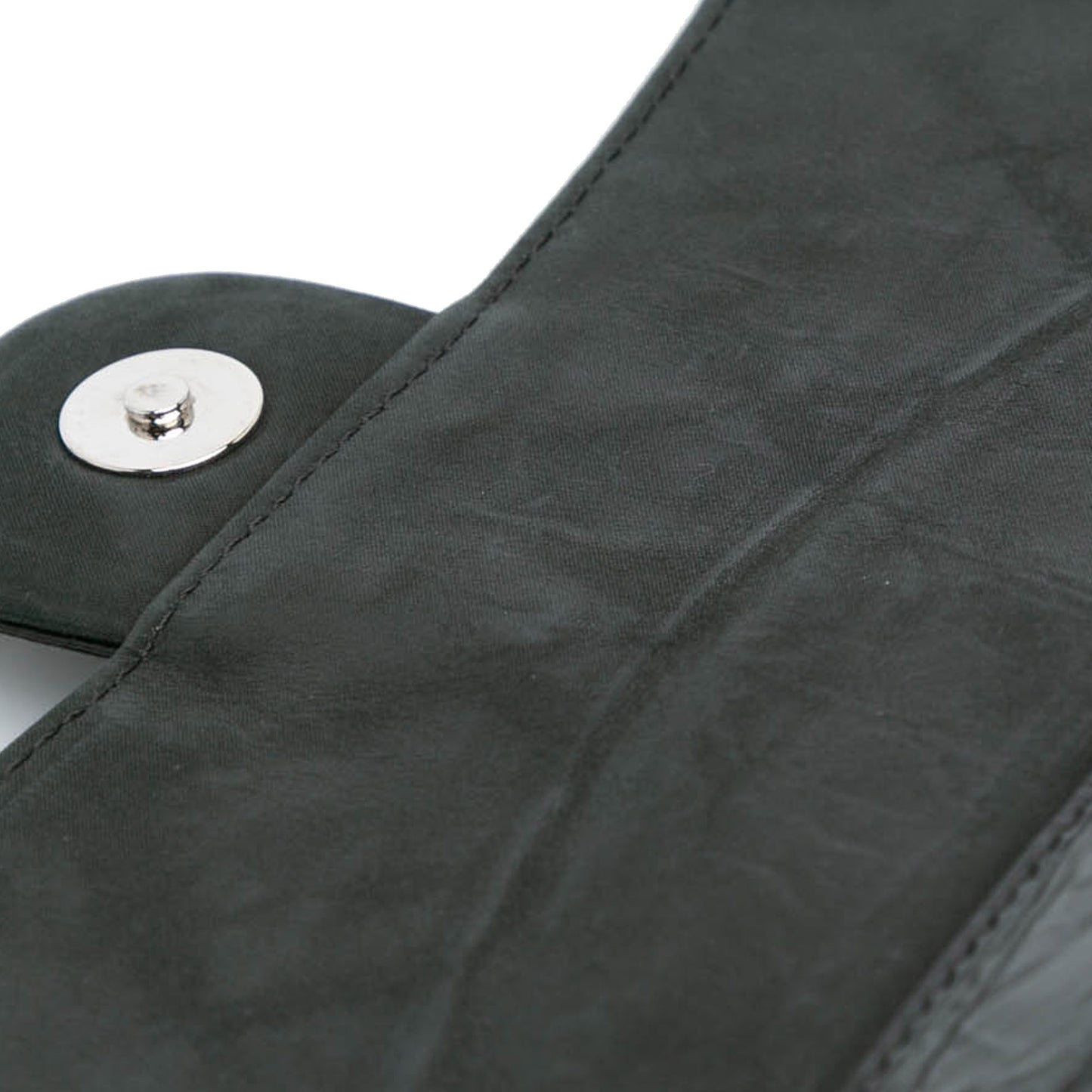 Glazed Calfskin Iridescent Portobello Flap Image# 7