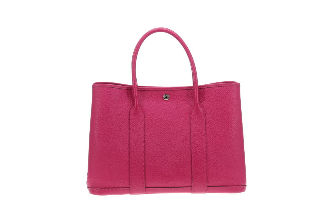 Hermes Garden Party 36 Rose Pourpre Negonda Leather 2018