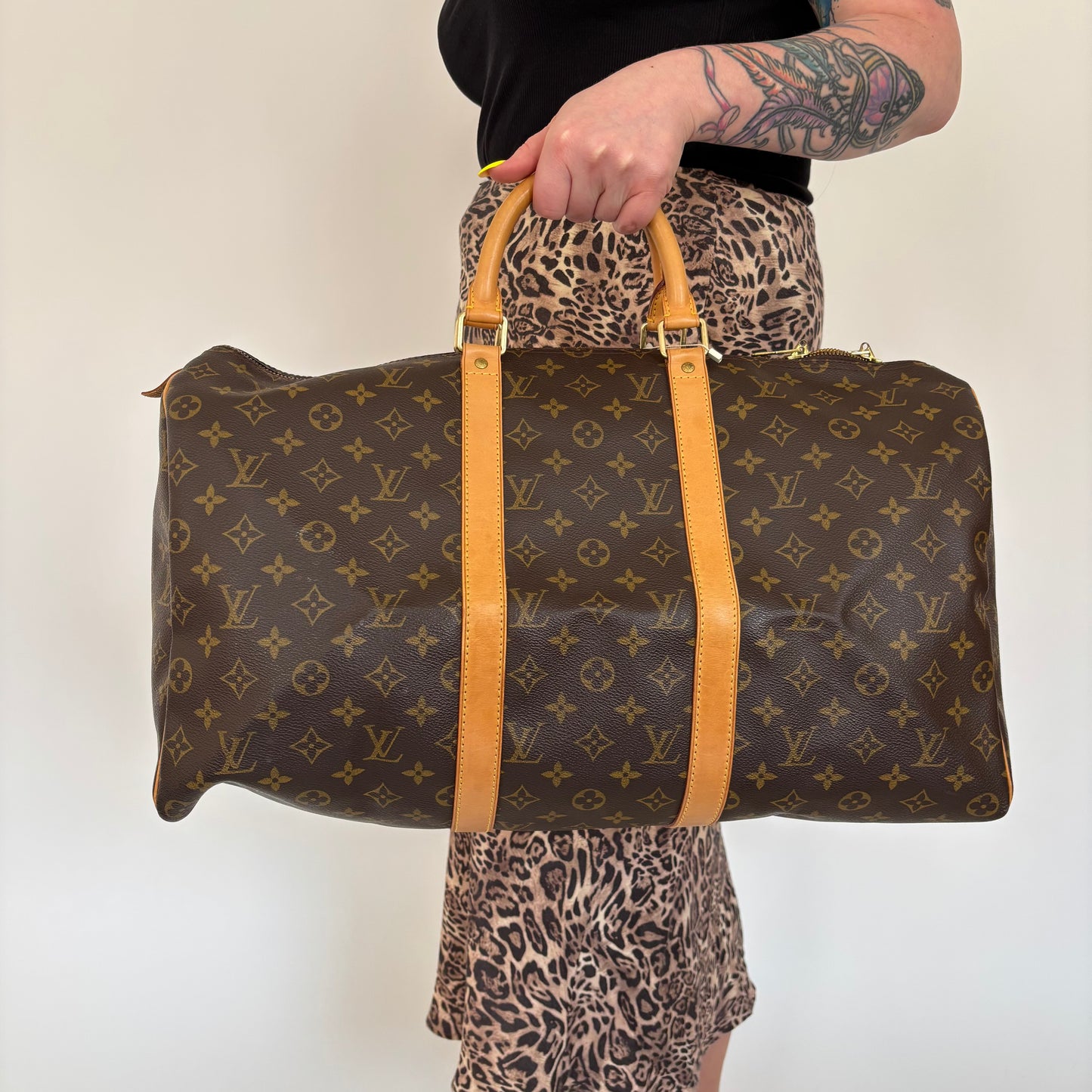 Louis Vuitton Monogram Classic Keepall 50 SP0968 - 1998