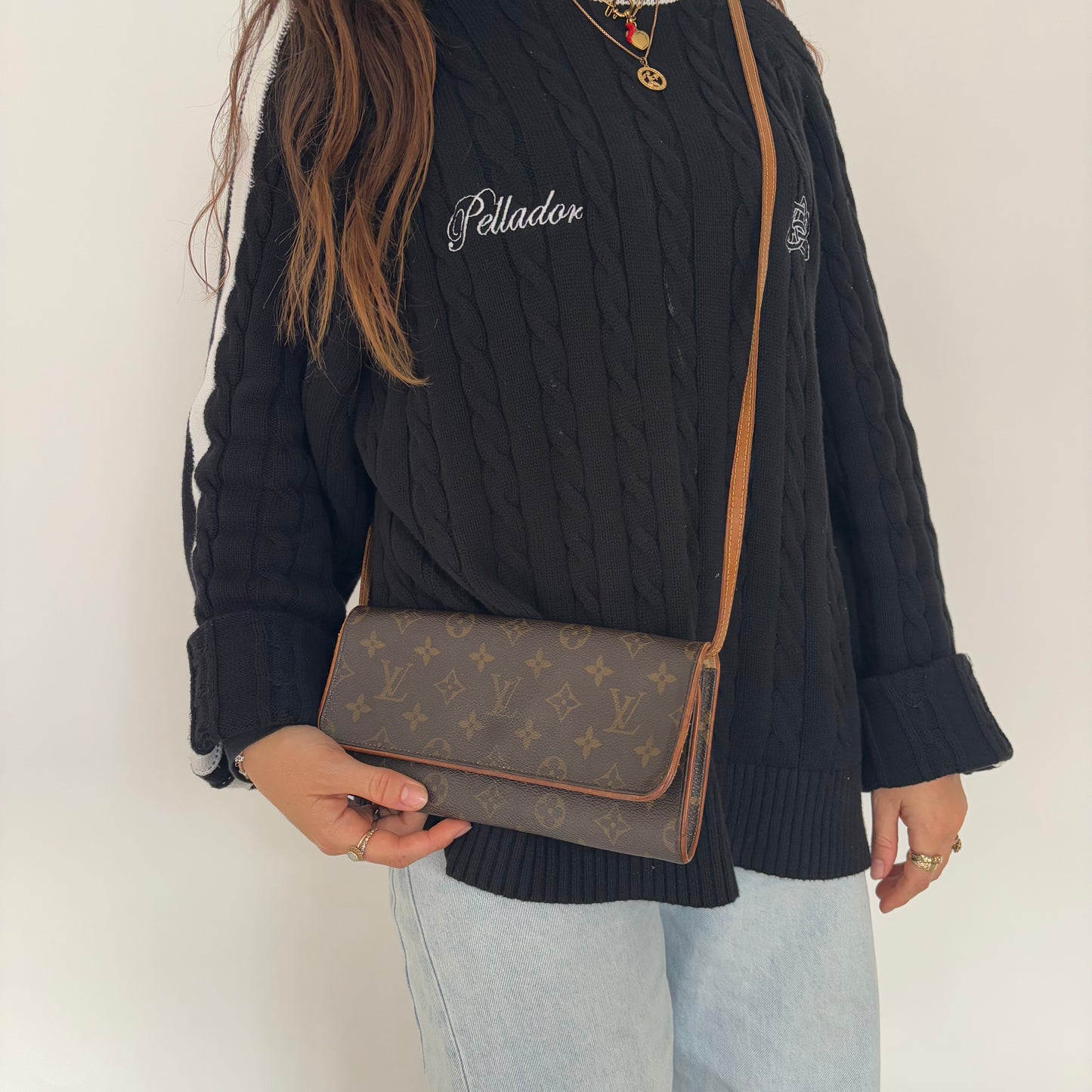 Louis Vuitton Twin Pochette Monogram Vintage CA0979 - 1999