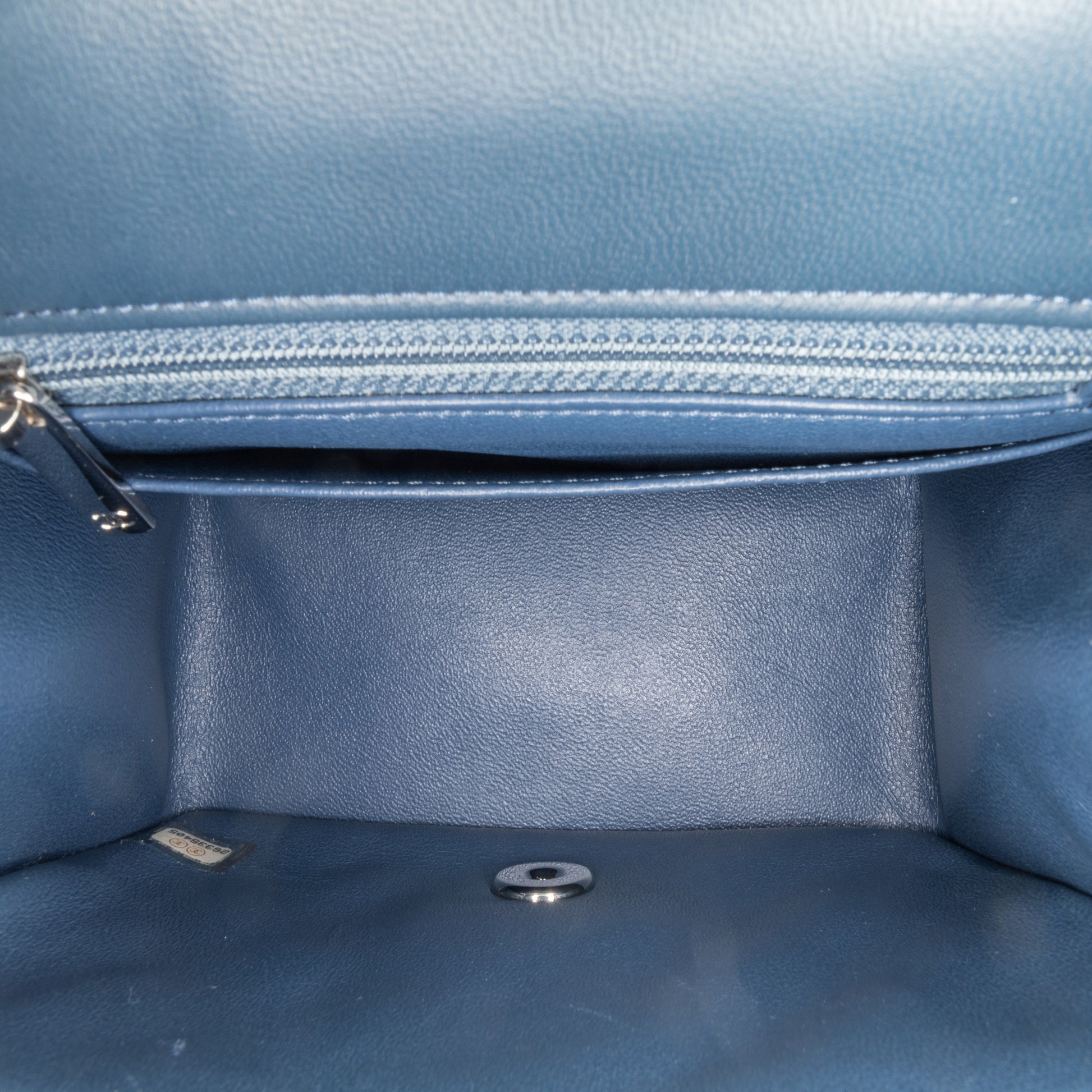 Mini Square Classic Lambskin Single Flap Image# 4