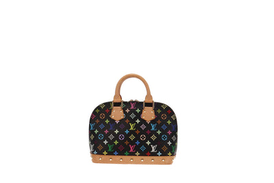 Louis Vuitton x Takashi Murakami Alma Multicolour Black FL1003