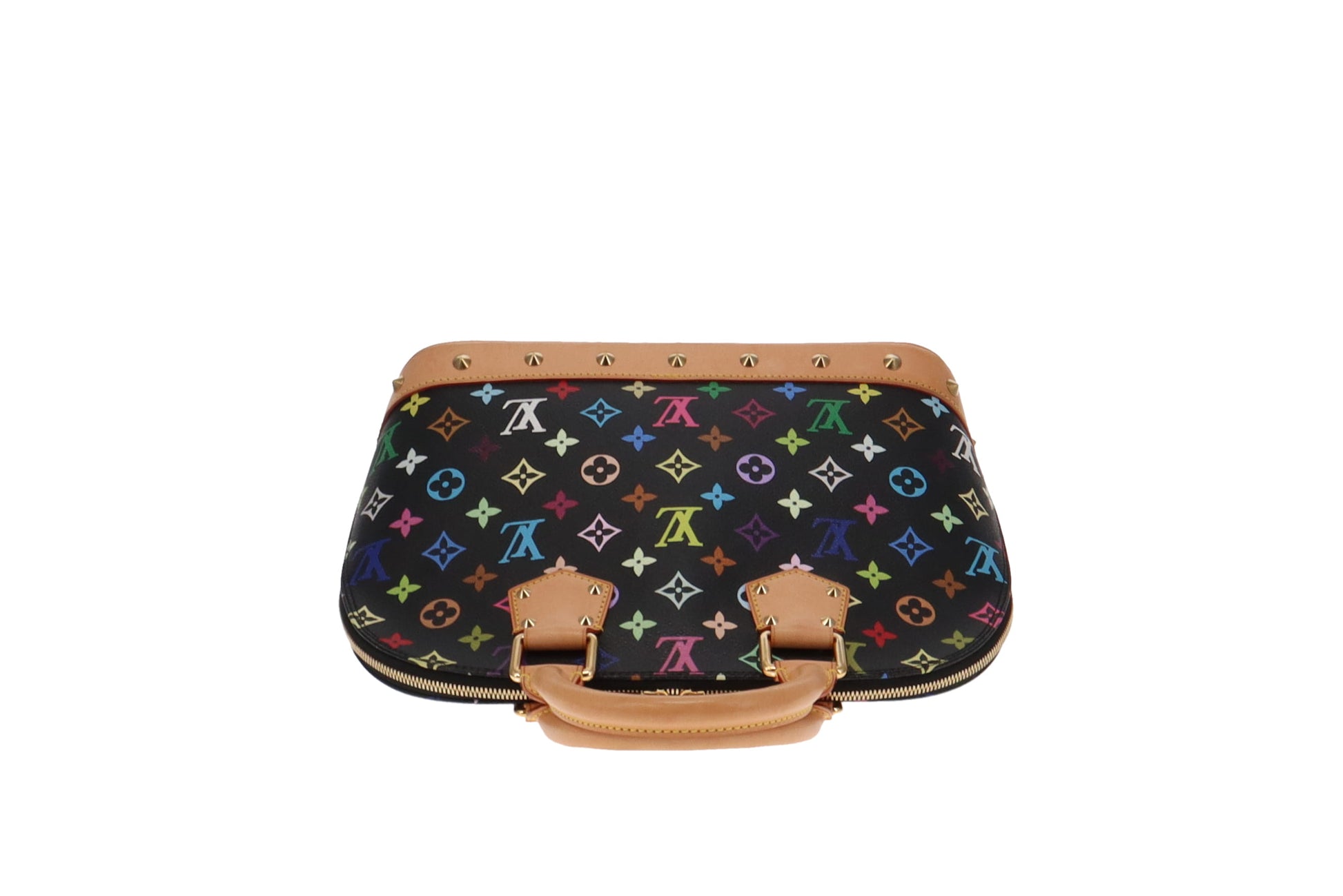 Louis Vuitton Keepall 45 Takashi Murakami Black Multicolor