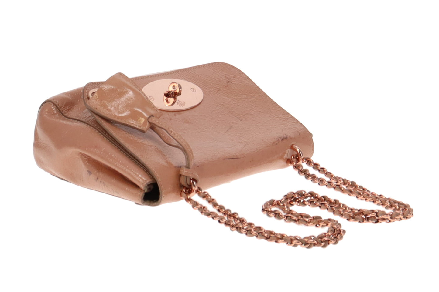 Mulberry Wrinkled Patent Plaster Pink Lily