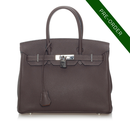 Hermes Havane Togo and Etrusque Interior Verso Birkin 30 2020 (Pre-Order Only)