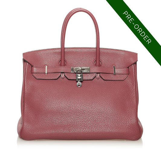 Hermes Buffalo Birkin 35 Rouge H (Pre-Order Only)