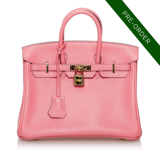 Hermes Rose Confetti Swift Birkin 25 (Pre-Order Only)
