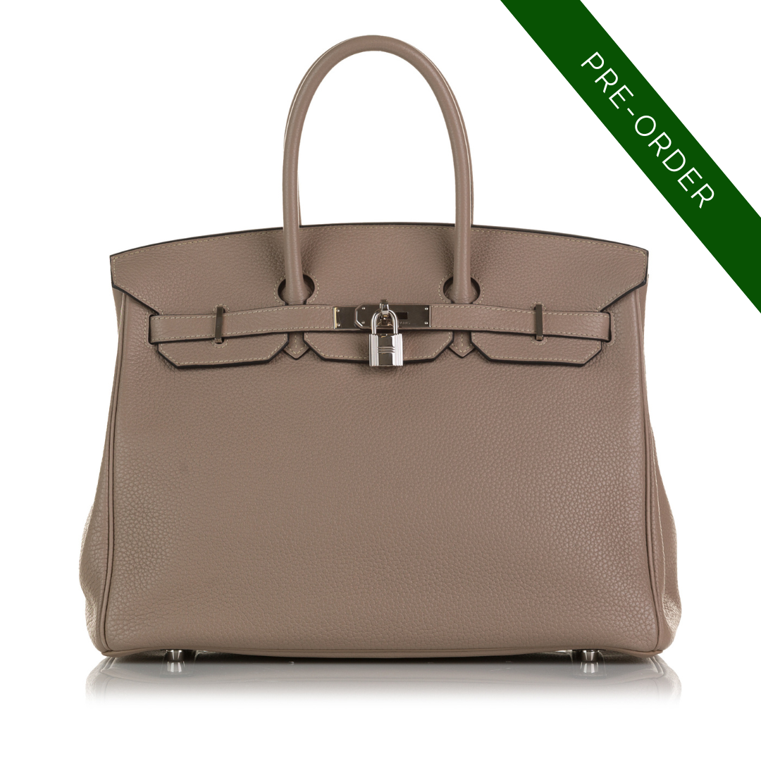 Hermes Togo Birkin Gris Tourterelle 35 2012 (Pre-Order Only)