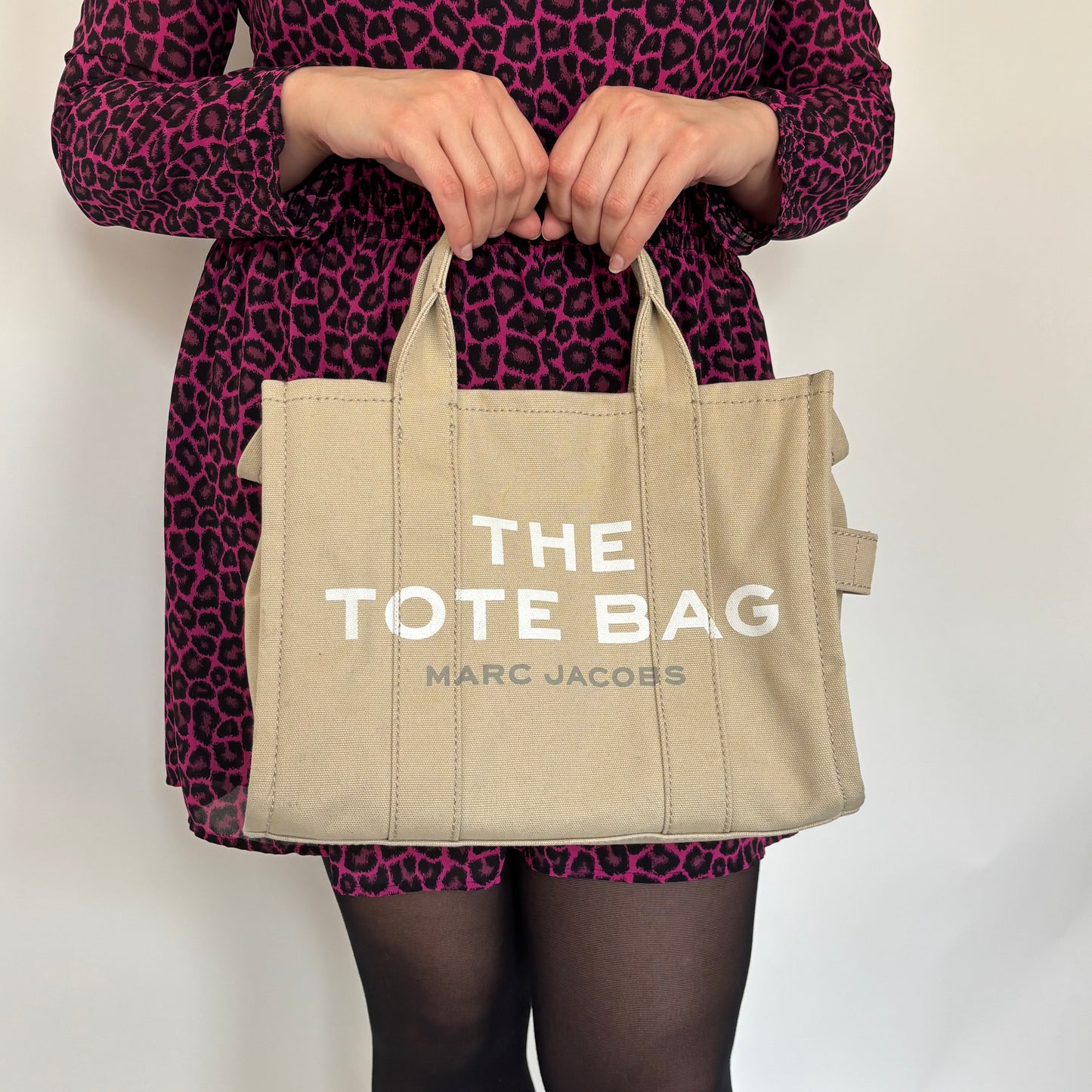 Marc Jacobs Small Beige The Tote Bag