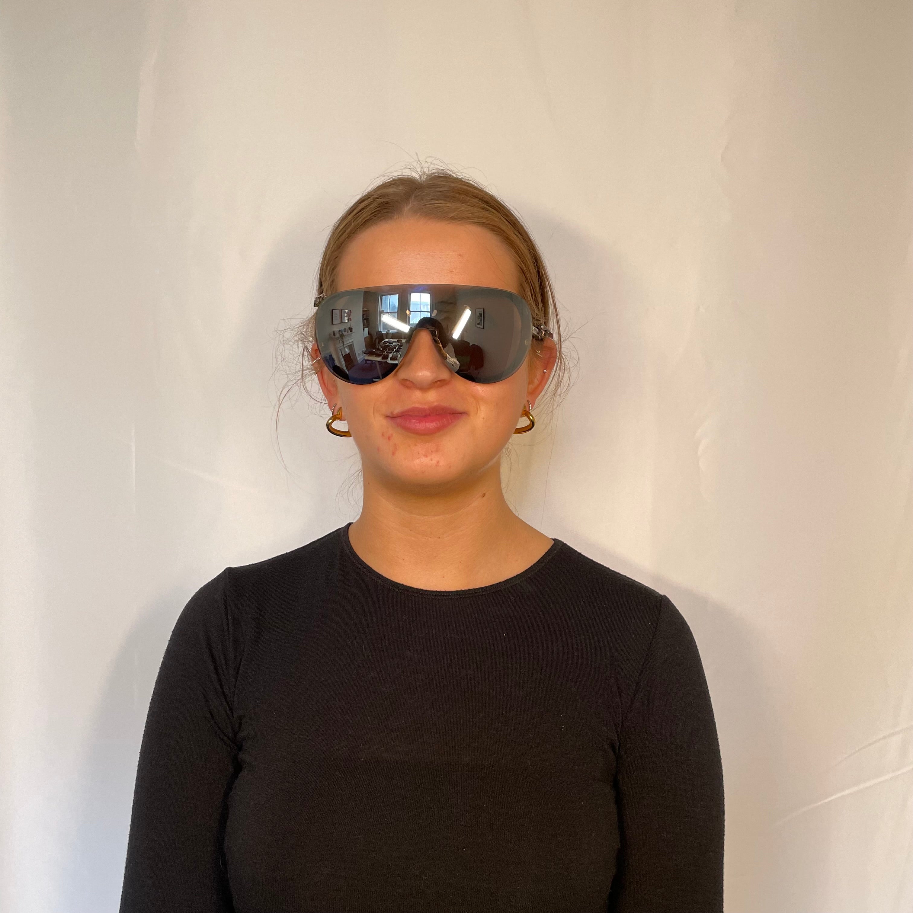 Clip on sunglasses chanel outlet