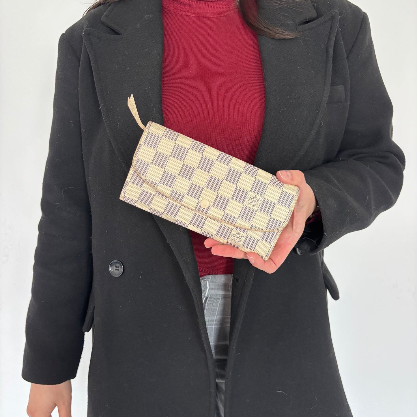 Louis Vuitton Damier Azur Emilie Wallet TA3178 - 2018