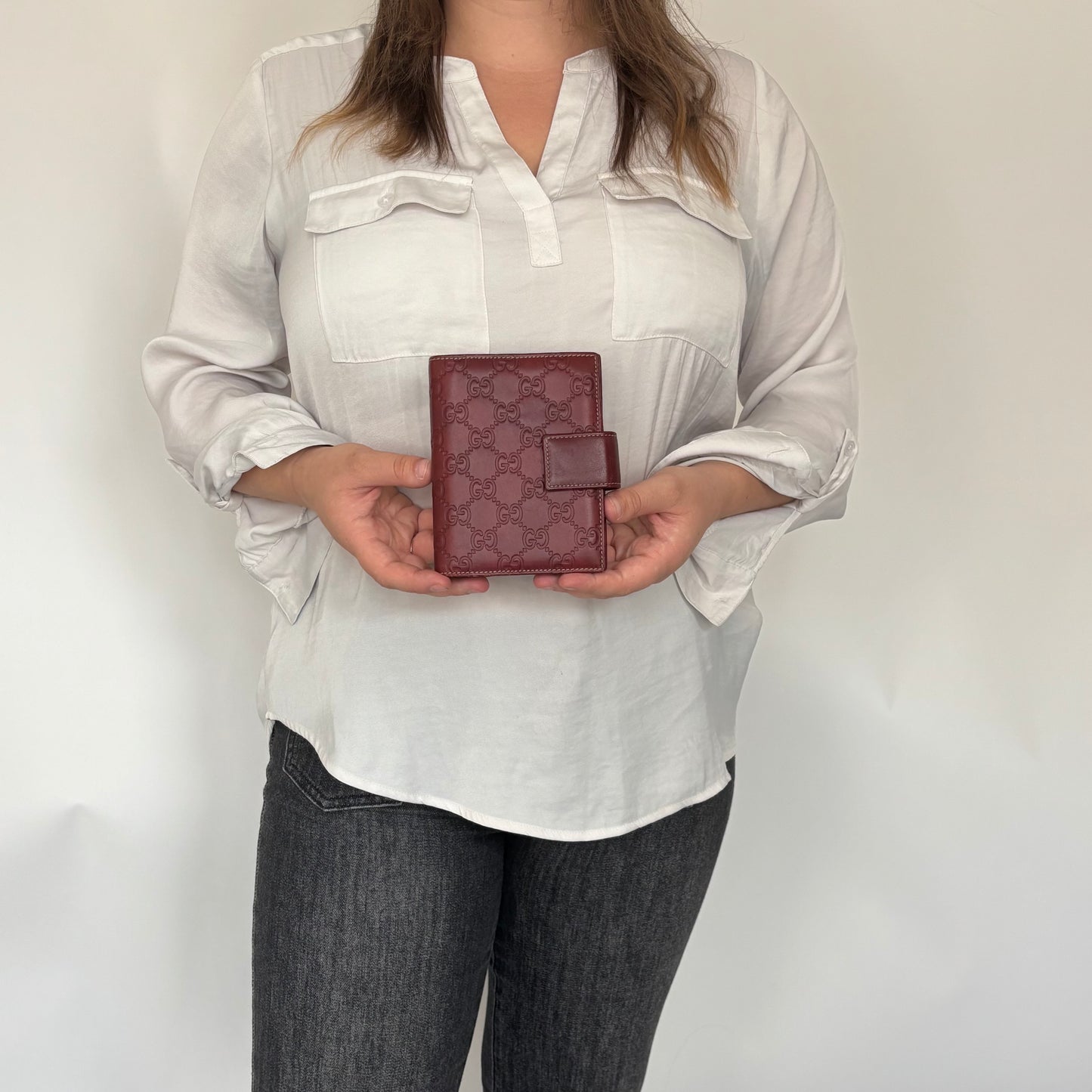 Gucci Agenda Cover Red Guccissima Leather