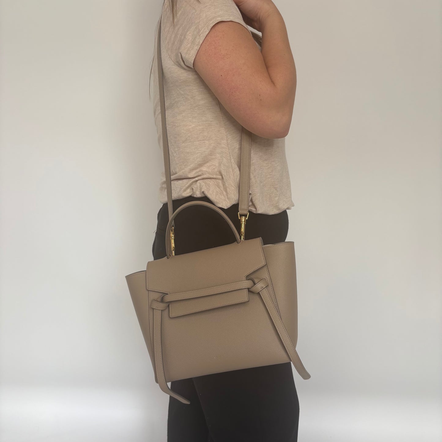 Celine Belt Bag Micro Beige Calfskin 2022