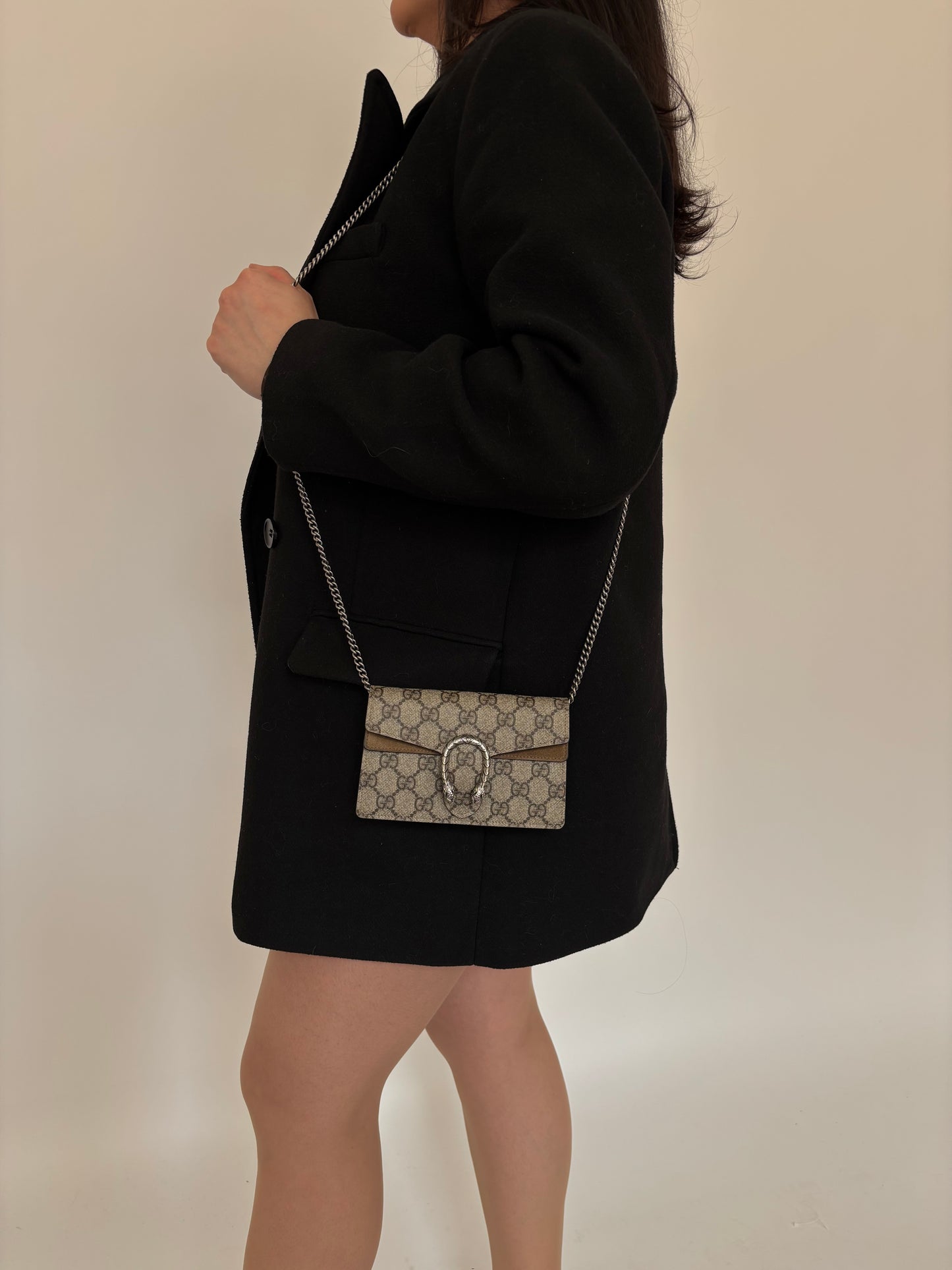 Gucci GG Supreme Super Mini Classic Dionysus GG