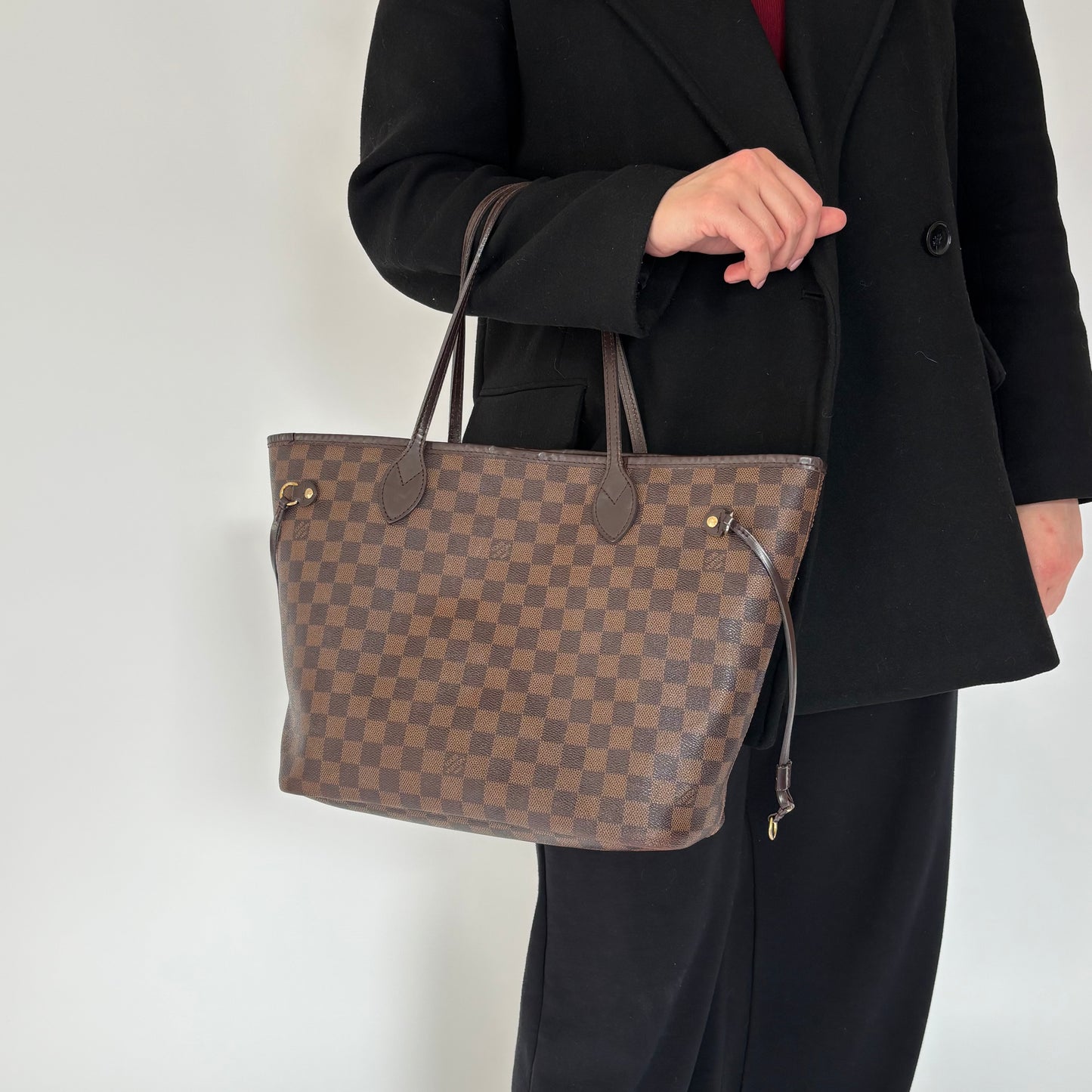 Louis Vuitton Damier Ebene Classic Neverfull MM SF1127 - 2017 (no pochette)