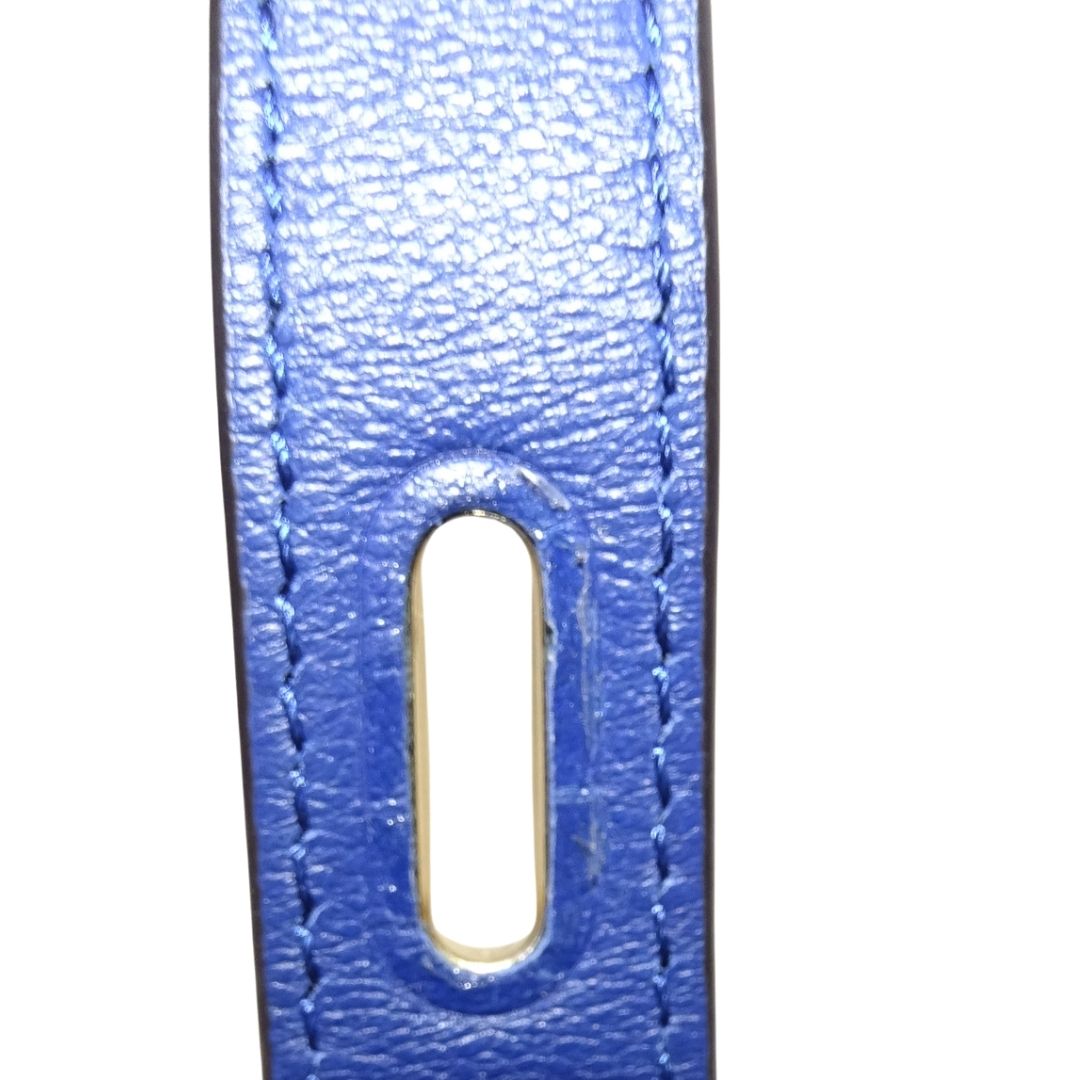 Mulberry Billie Blue Satchel Silky Calf