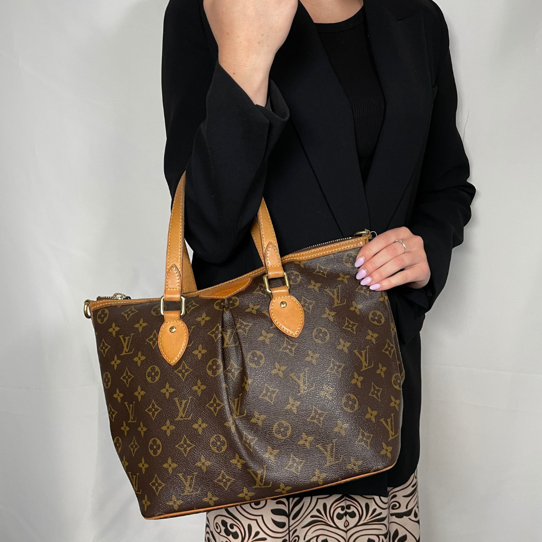 Louis Vuitton Speedy  Monogram PM Black/Blue in Coated Canvas with  Gold-tone - US