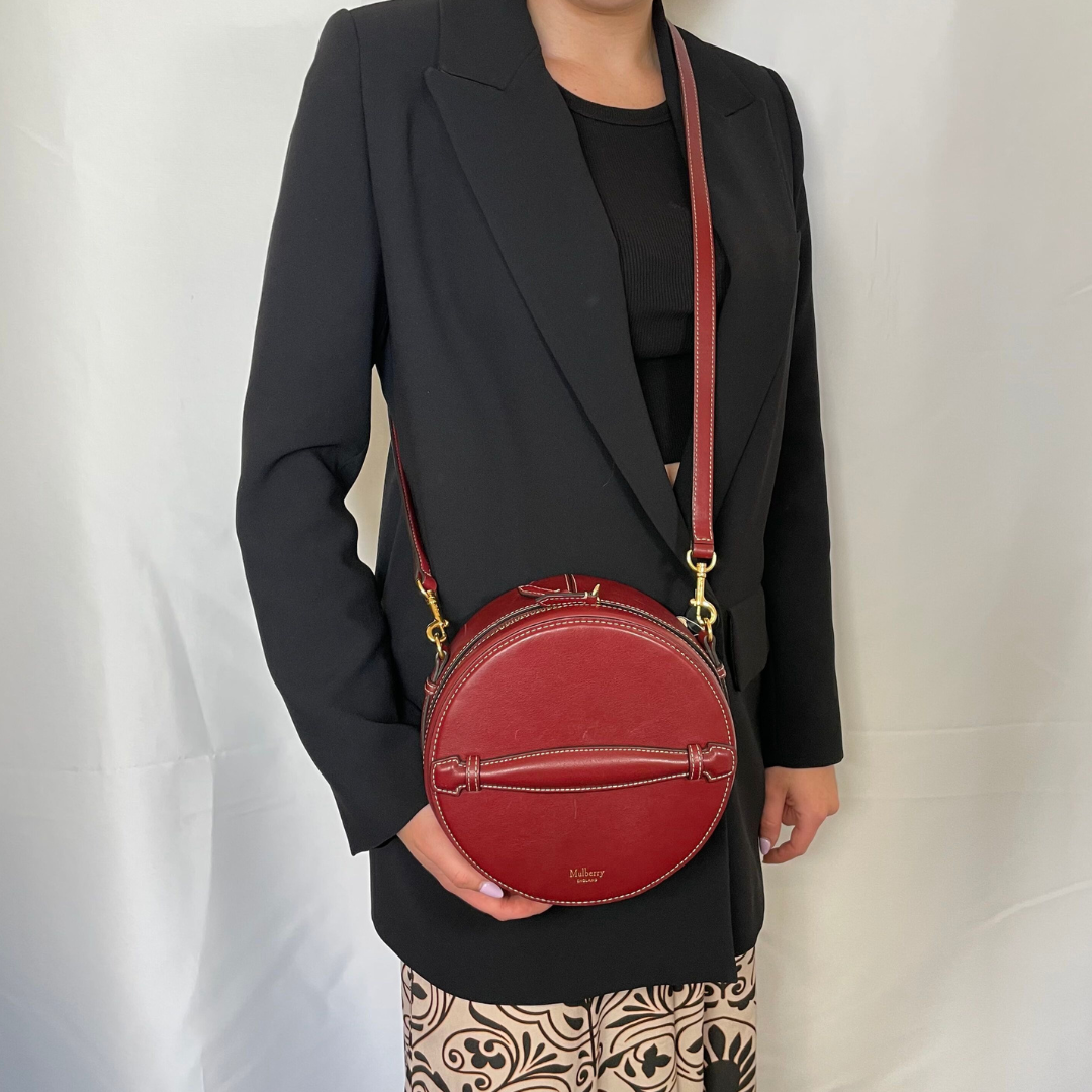 Mulberry Crimson Trunk Bag Designer Exchange Ltd