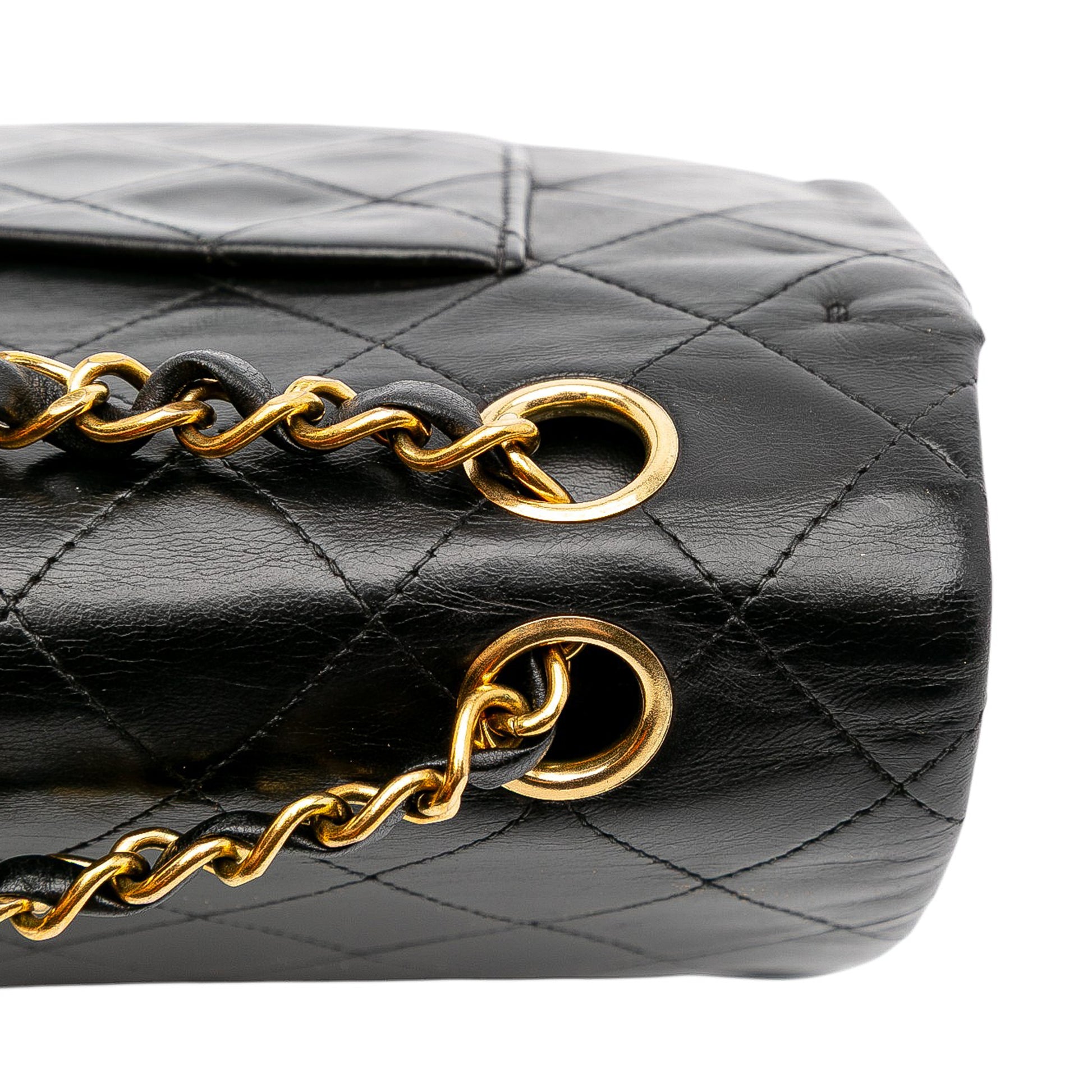 Medium Classic Lambskin Double Flap Image# 11