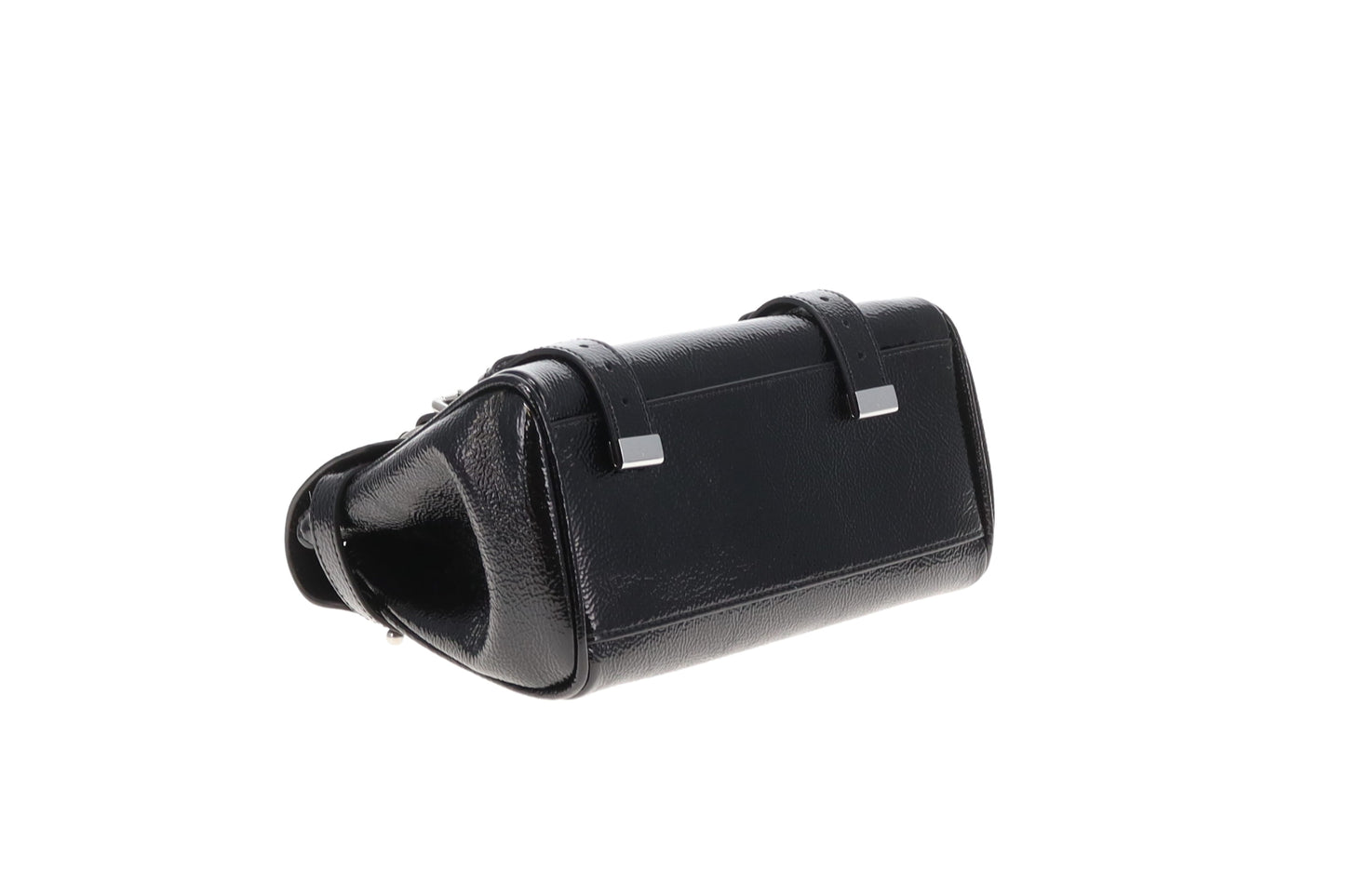 Mulberry Alexa Mini Black Spongy Patent Leather New Model