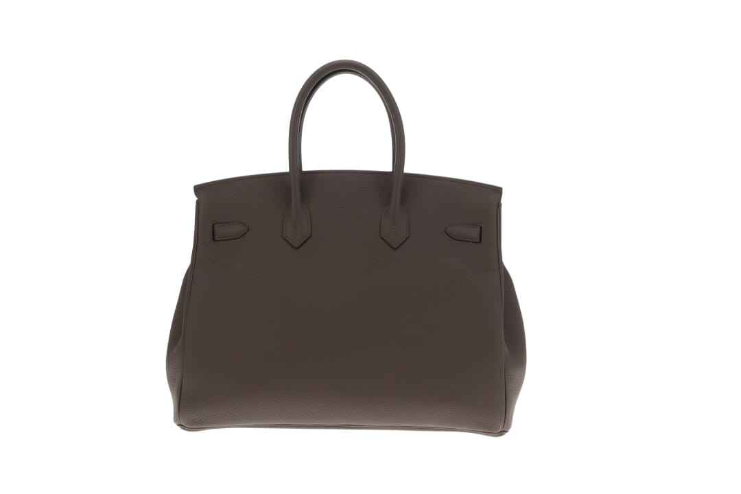 Hermes Birkin 35cm Etain Togo Leather 2017