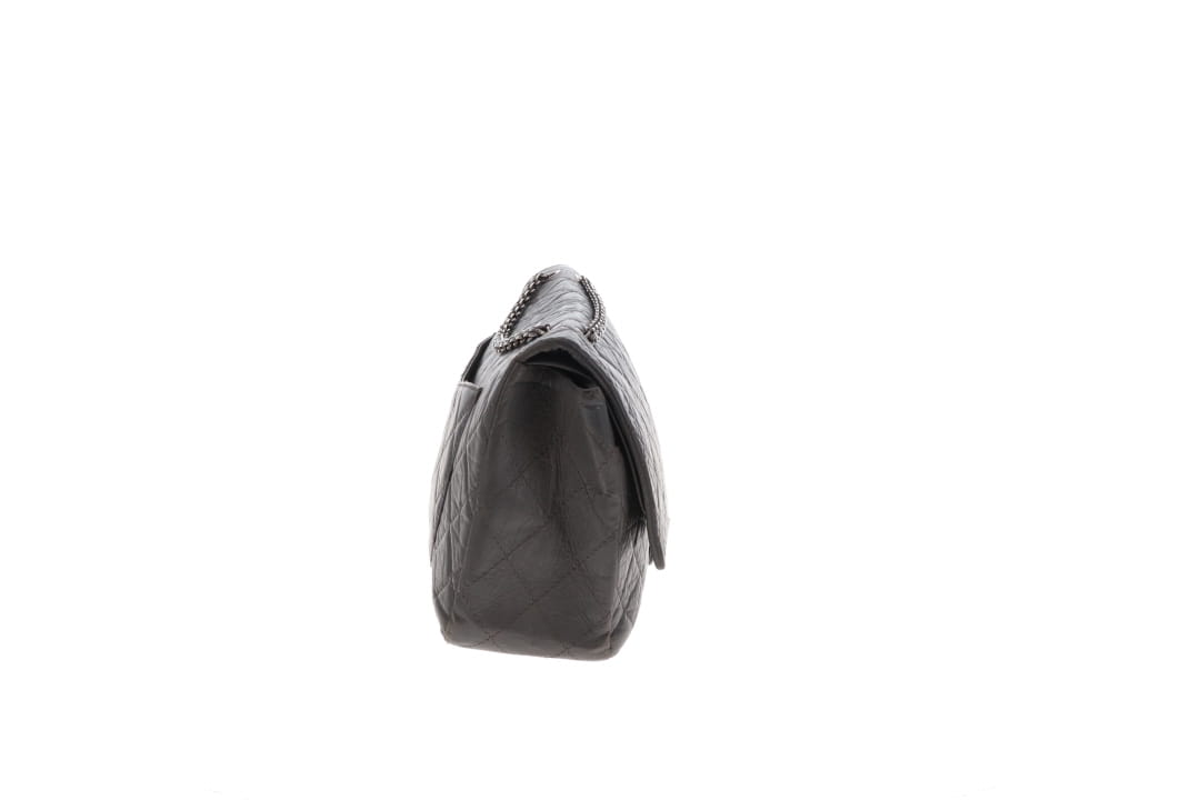 Chanel 2.55 227 Reissue Grey Crinkled Calfskin '10