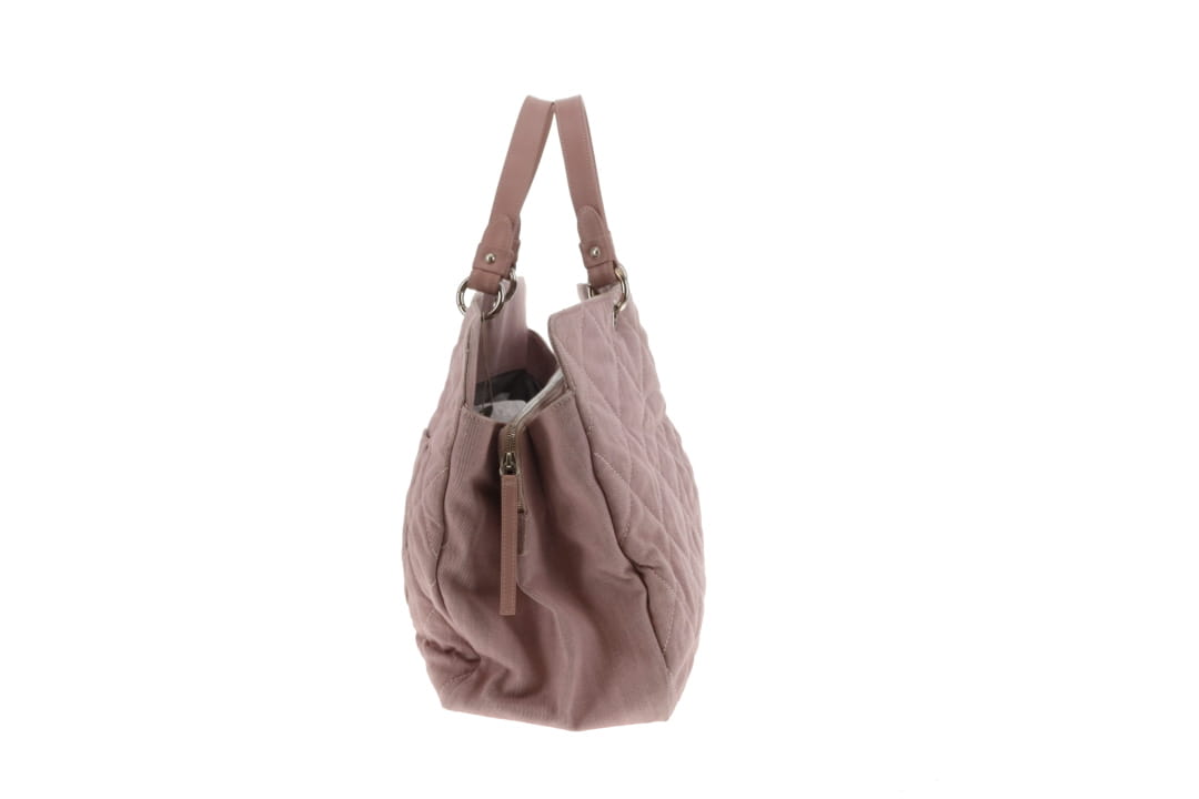 Chanel Tote Large Quilted Denim Pink 2008/09