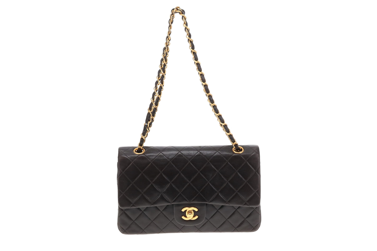 Chanel Classic Double Flap Black Lambskin 1996/97