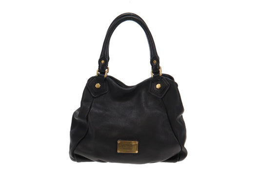 Marc By Marc Jacobs Black Leather Fran With Shoulder Strap GH