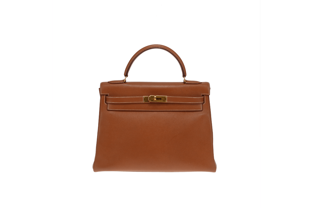 Hermes Kelly 32 Retourne Gold Courcheval GHW 1995