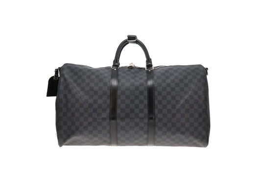 Louis Vuitton Keepall 55 Bandouliere Damier Graphite MB1029 - 2009