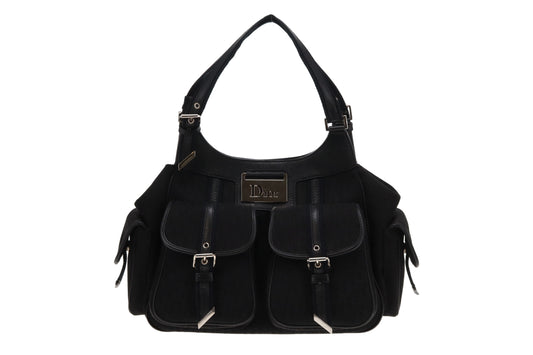 Dior Street Chic Trotter Bag Vintage Black Diorissimo