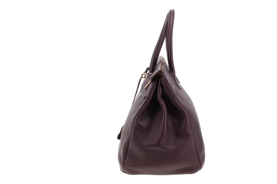 Hermes Birkin 35 Retourne Raisin Clemence GHW 2012