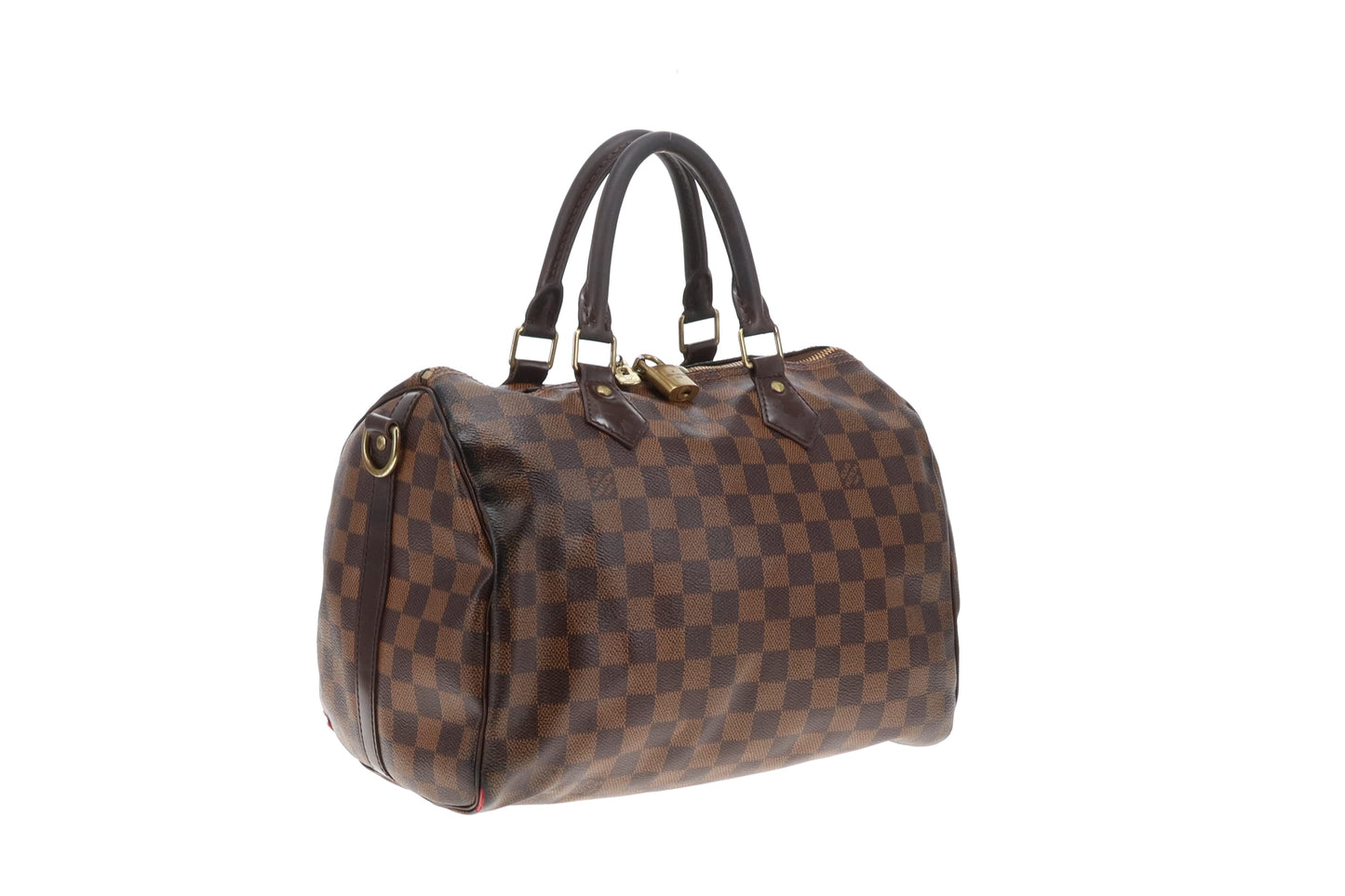 Louis Vuitton Speedy 30 Bandouliere Damier Ebene CT0178
