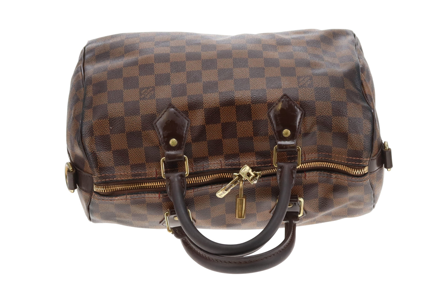 Louis Vuitton Speedy 30 Bandouliere Damier Ebene CT0178