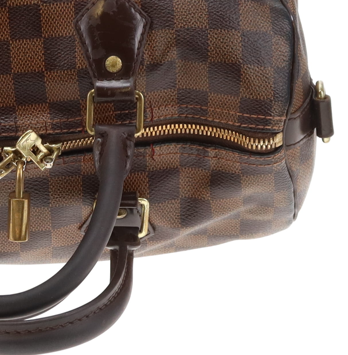 Louis Vuitton Speedy 30 Bandouliere Damier Ebene CT0178