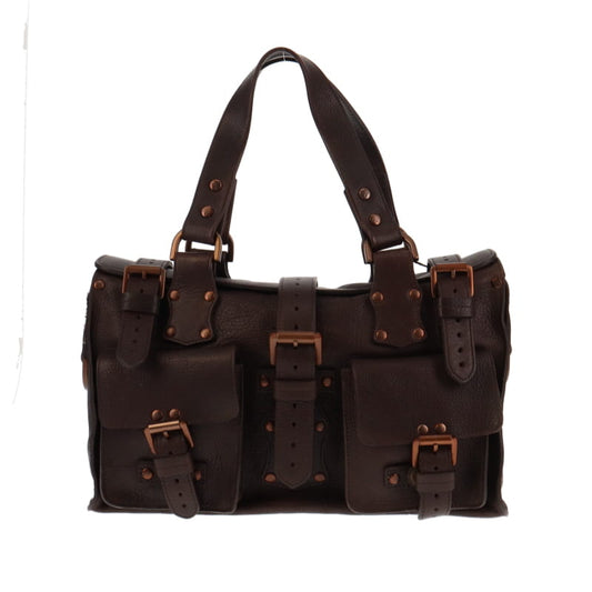 Mulberry Roxanne Chocolate Brown Leather