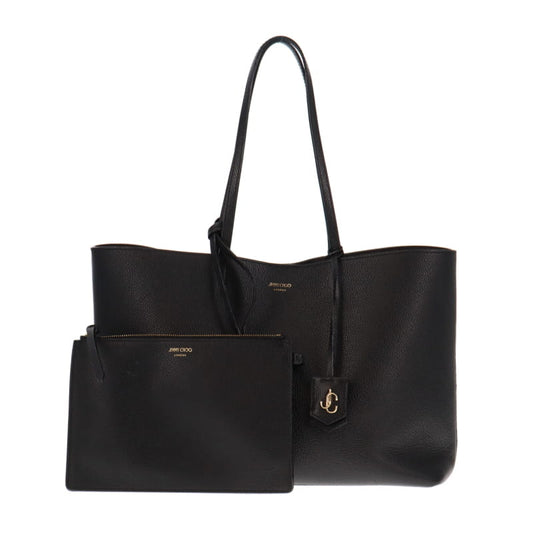 Jimmy Choo Nine To Five Shopping Tote Black With Pouch