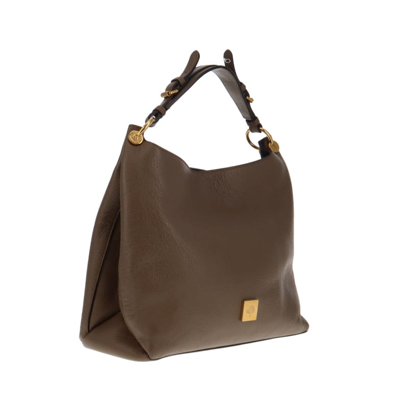 Mulberry Freya Small Taupe Goat Leather
