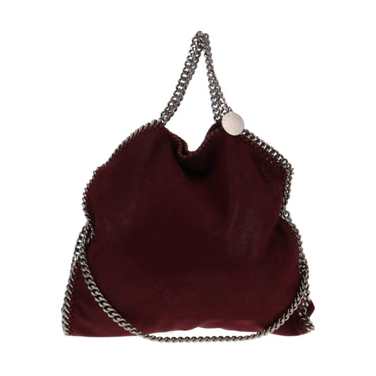 Stella McCartney Berry Shaggy Deer 3 Chain Falabella Shoulder Bag