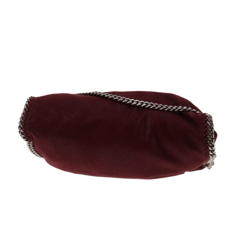 Stella McCartney Berry Shaggy Deer 3 Chain Falabella Shoulder Bag