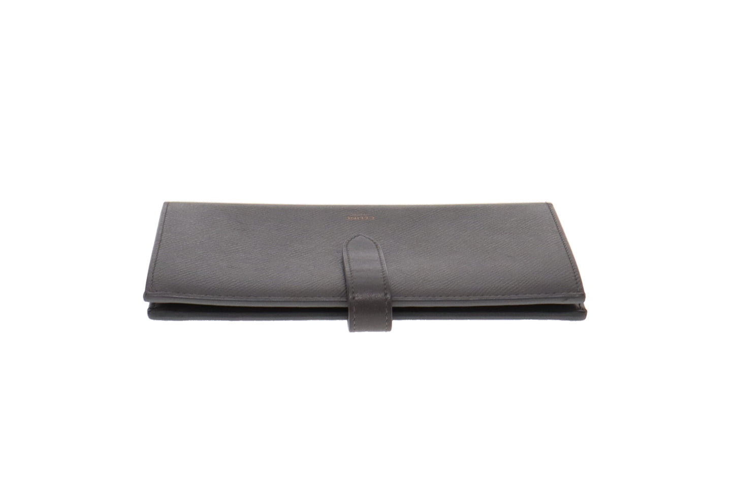 Celine Large Grey Strap Wallet