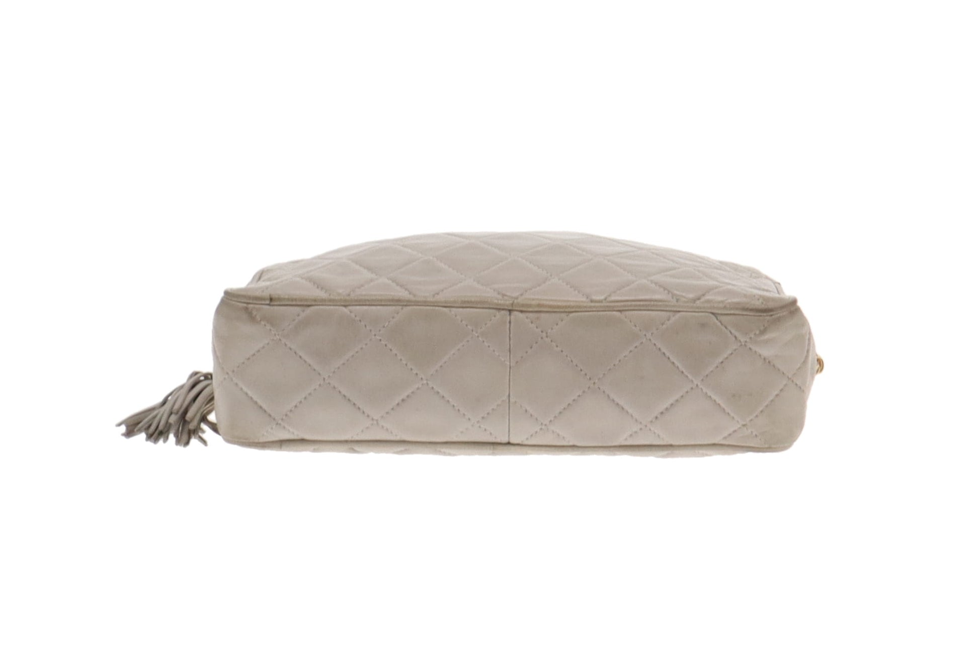 Chanel Lambskin Vintage Tassel Spearmint Shoulder Bag – Designer