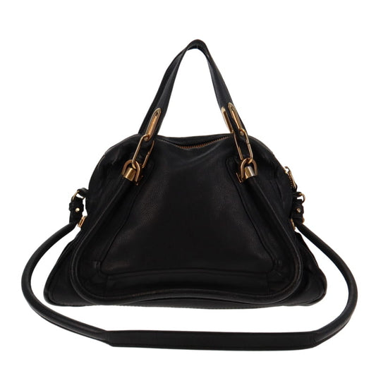 Chloe Paraty Black Medium Grained Leather