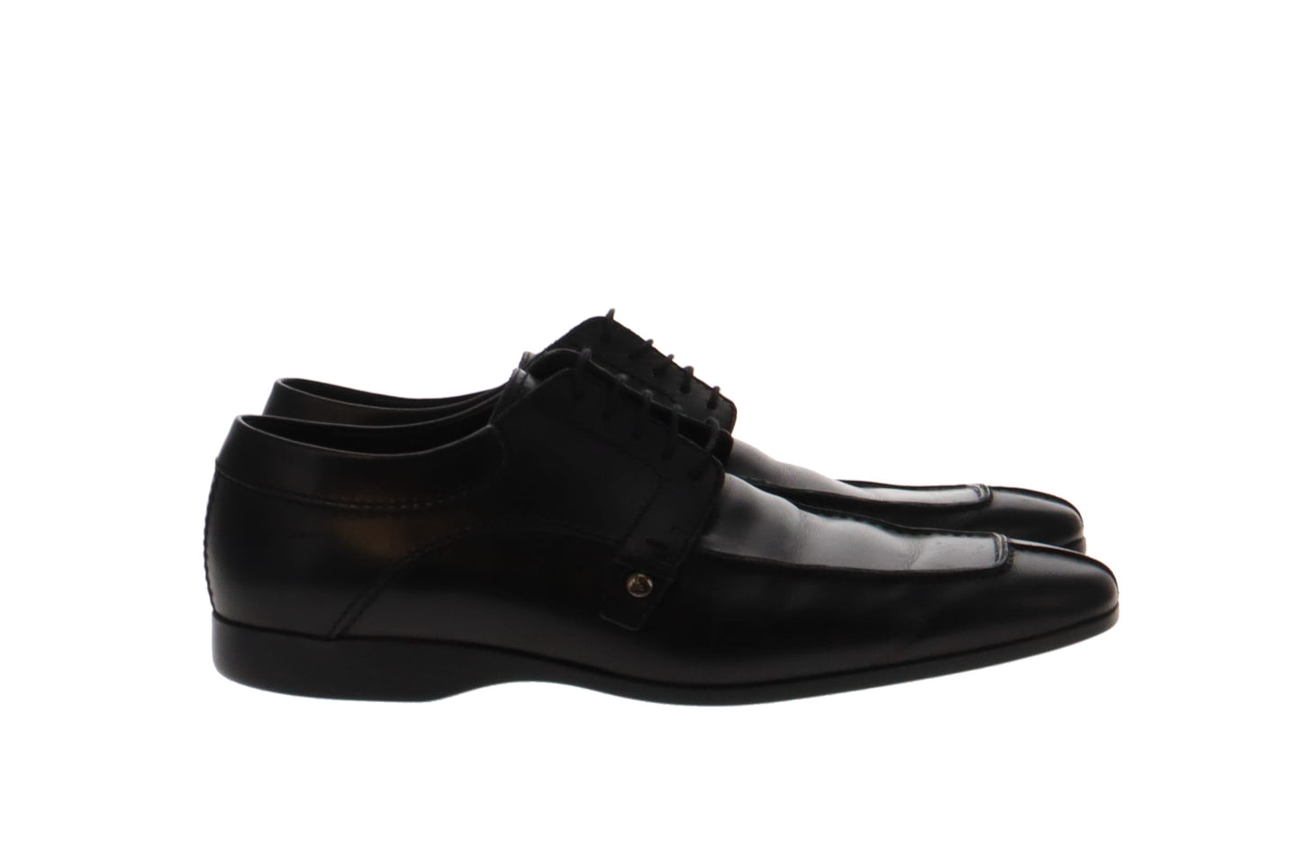 Louis Vuitton Men’s Black Leather Formal Shoes UK 8