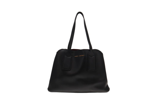Marc Jacobs Editor Black Grained Leather GH