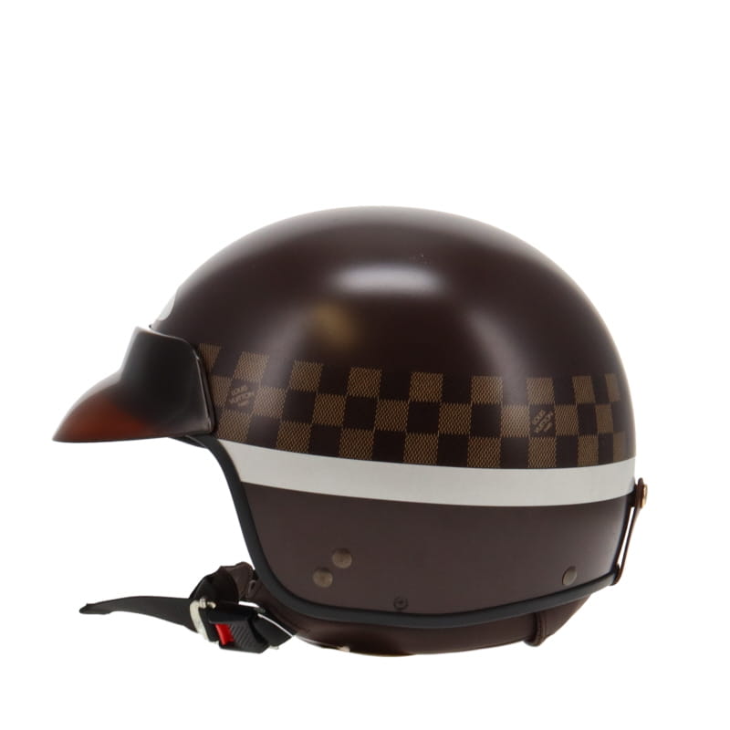 LOUIS VUITTON Damier Mini Jet GM Motorcycle Helmet LTD ED 20560