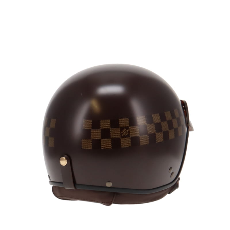 Louis Vuitton Motorcycle Helmet Damier Ebene Print Small Size (Rare) –  Designer Exchange Ltd