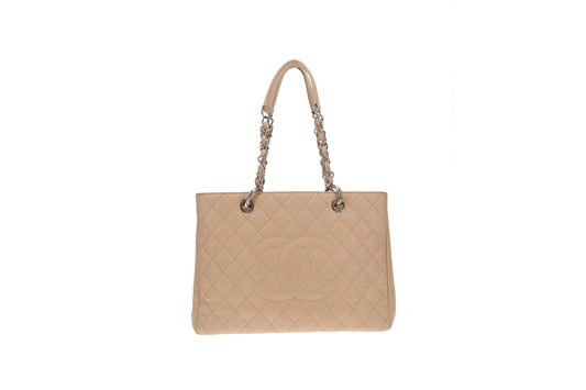 Chanel Light Beige Caviar New Model GST 2012/13